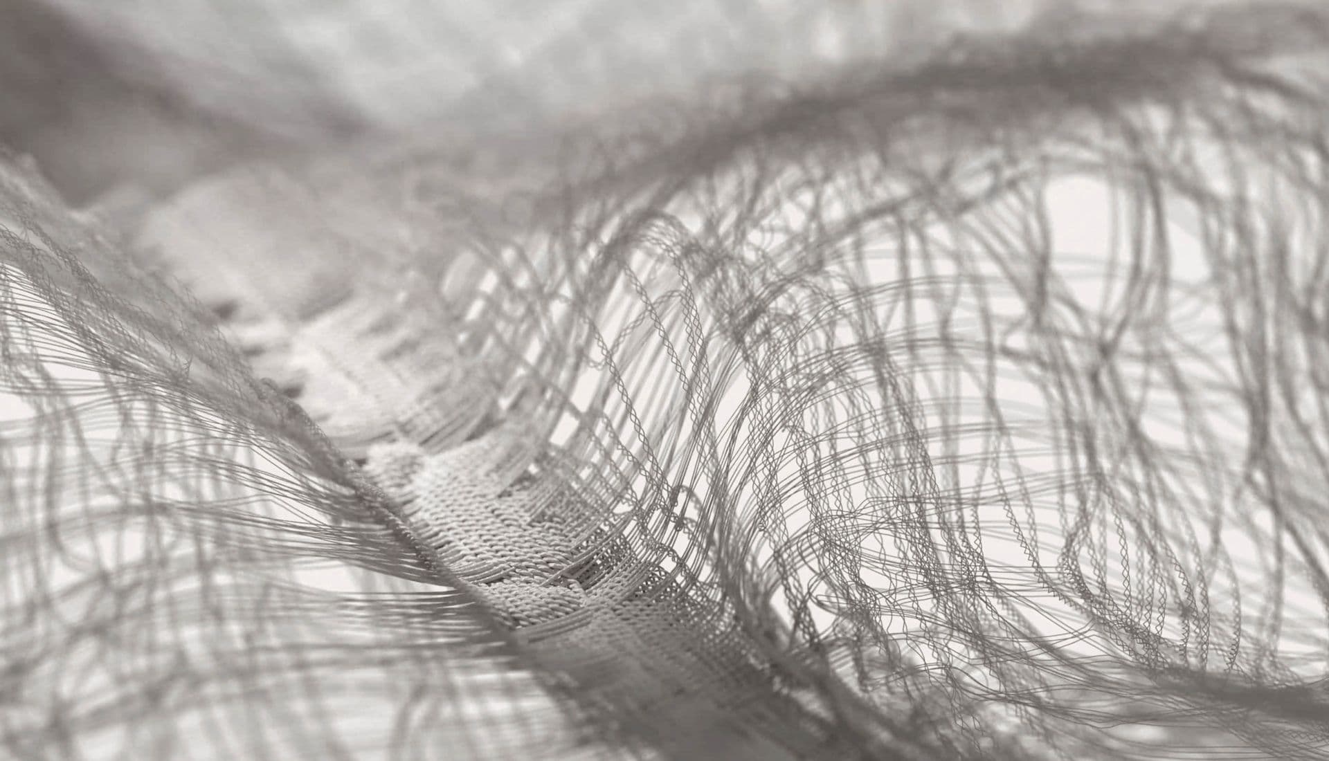 Abstract image of textile, showing warp and weft